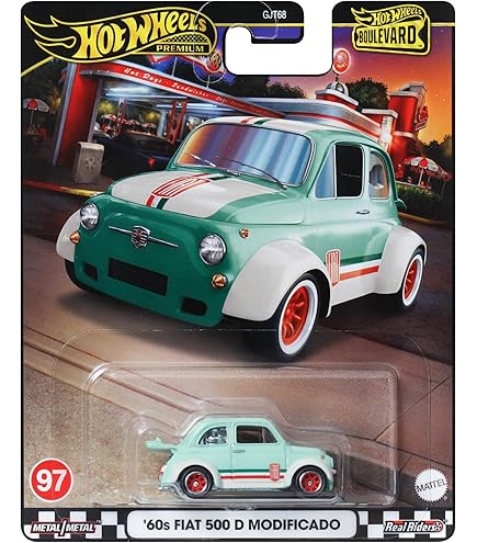 Hot Wheels - ´60s FIAT 500 Modificado - Compact Kings 5/5 - HTC20